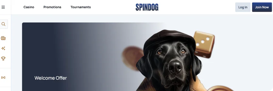 SpinDog Casino review homee