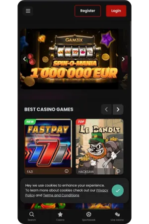 Chipstars main screen