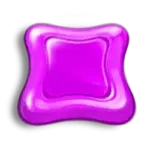 Purple Square Candy Symbol