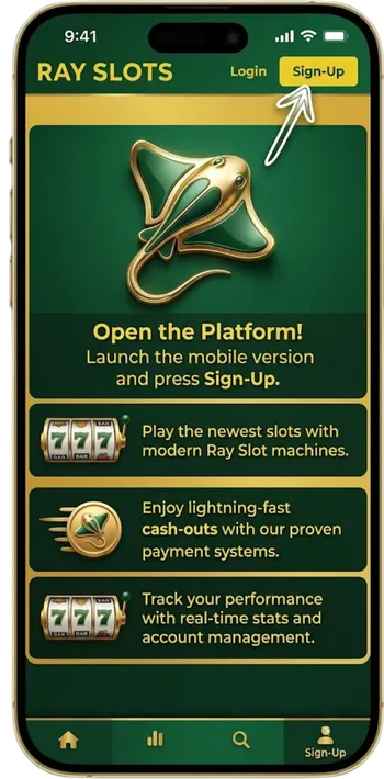Ray Slots Open the platform
